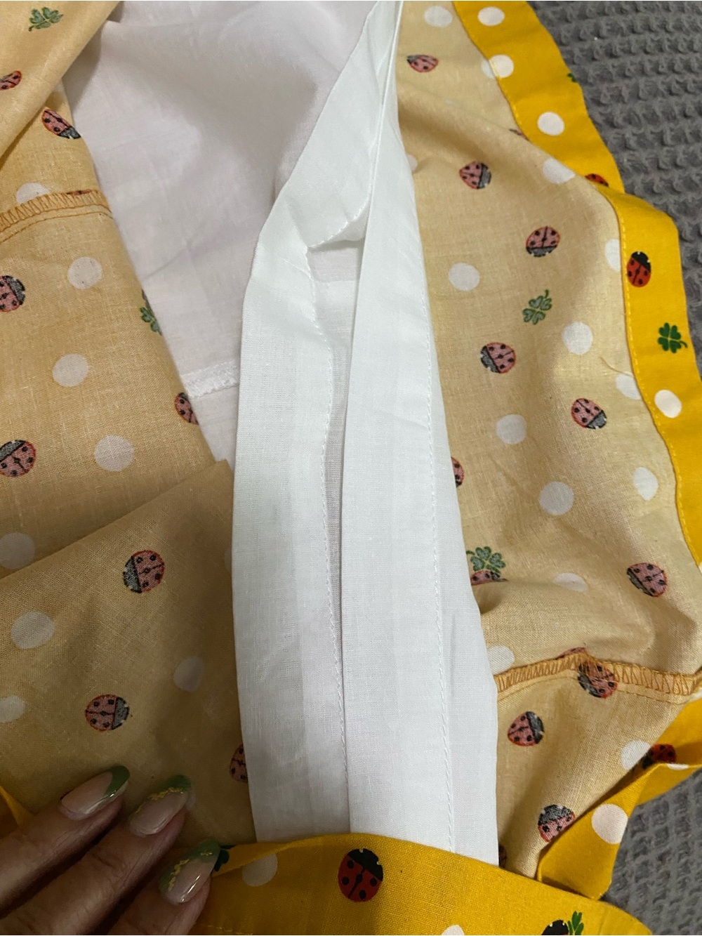 New ModCloth Yellow ladybug Sleeveless Shirt Dress - Picture 4 of 9